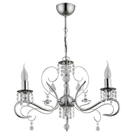 ASTOR classic chandelier candlestick chandelier ¶ 51cm chrome