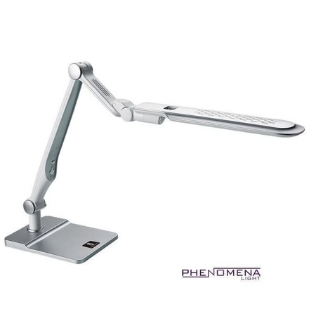 Lampa kreślarska LED 10W srebrno - biała