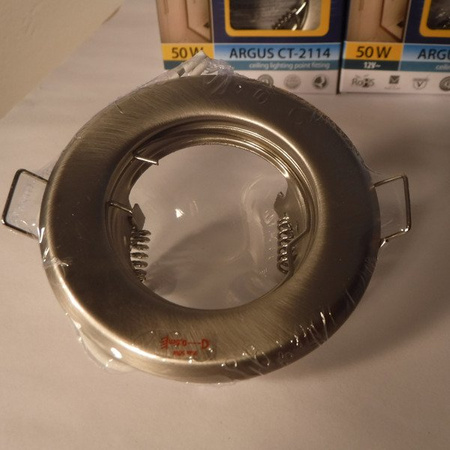 Recessed spot ARGUS Silver Matte