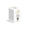 Żarówka ozdobna FILAMENT LED E27 2W ciepła 2800K kulka G45
