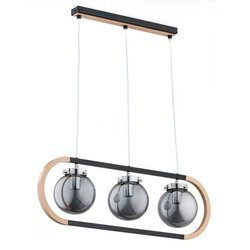 Lampa wisząca ALFA RINO DREWNIANA 3xE14 15cm | 62146