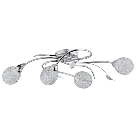 Lampa sufitowa ALFA ORLEAN CHROM 4xE14 83cm | 20384