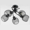 Lampa sufitowa ALFA WATSA CZARNA 5xE27 51cm | 25795