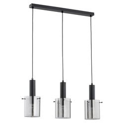 Lampa wisząca ALFA CELIA CZARNA 3xE27 73cm | 62402