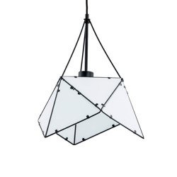 Lampa sufitowa ROMBUS BLACK 38cm