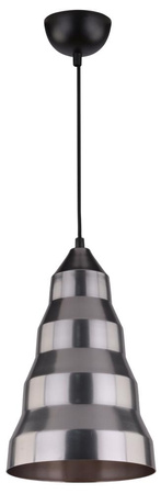 Lampa wisząca VESUVIO 31-58577 szary/czarny 1x40W E27