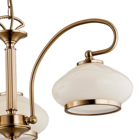 Żyrandol ALFA ASTORIA ZŁOTA 3xE27 60cm | 3321