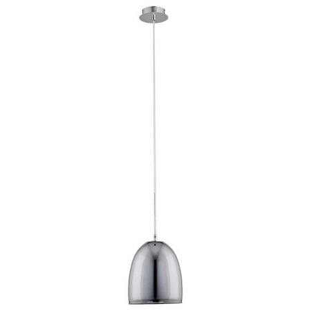 Lampa wisząca zwis RONDA chrom/grafit śr. 18cm