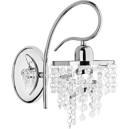 Kinkiet ALFA DIANA CHROM 1xE14 21cm | 18990