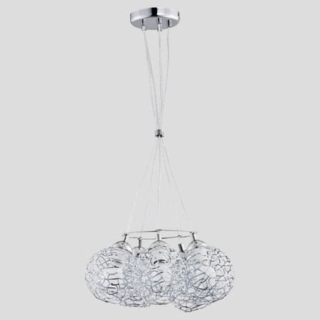 Lampa wisząca ALFA AMASO CHROM 5xE27 45cm | 20375