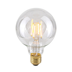 ,Żarówka Filamentowa LED,, E27,, Clear 801404 G95,, 4W,, 2200K,, 400lm,