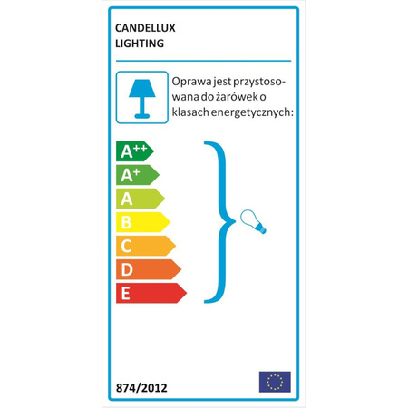 Lampa gabinetowa/stołowa/nocna IBIS 41-00913 satyna/biały 1x40W E14