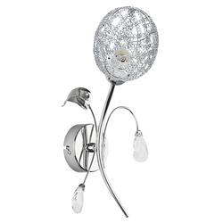 Kinkiet ALFA ORLEAN CHROM 1xE14 34cm | 20380