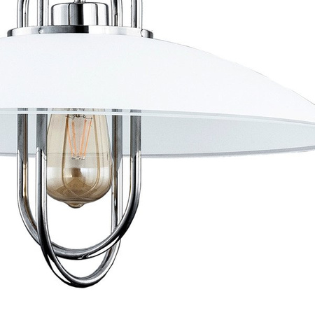 Lampa wisząca ALFA SALIX CHROM 1xE27 30cm | 60454