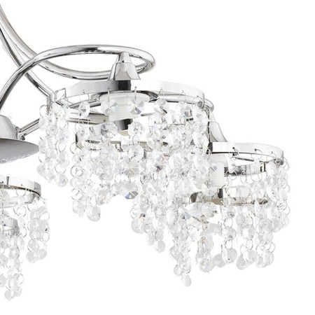 Lampa sufitowa ALFA KALIOPA CHROM 5xE14 58cm | 24455