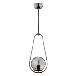 Lampa wisząca ALFA ELIPSA 150 CHROM 1xE14 18cm | 61248