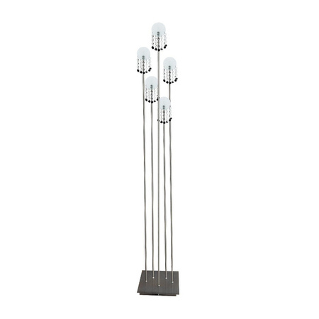 Lampa podłogowa LUXOR 54-02818 nikiel mat 5x20W G4 (żarówki w komplecie)