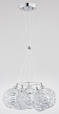 Lampa wisząca ALFA AMASO CHROM 5xE27 45cm | 20375