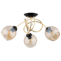 Lampa sufitowa ALFA MODENA ZŁOTA 3xE27 60cm | 62295