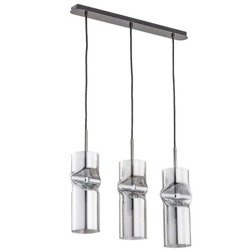 Lampa wisząca ALFA KAPRIS GRAFITOWA 3xE27 13cm | 61018