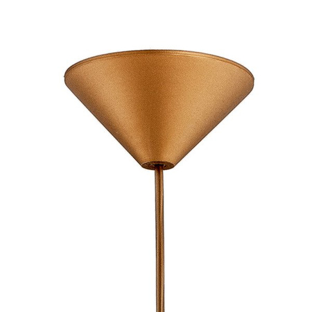 Lampa wisząca ALFA BARTEK BRĄZOWA 1xE27 23cm | 9108