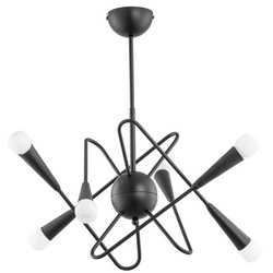 Lampa sufitowa APPER BLACK VI 48cm