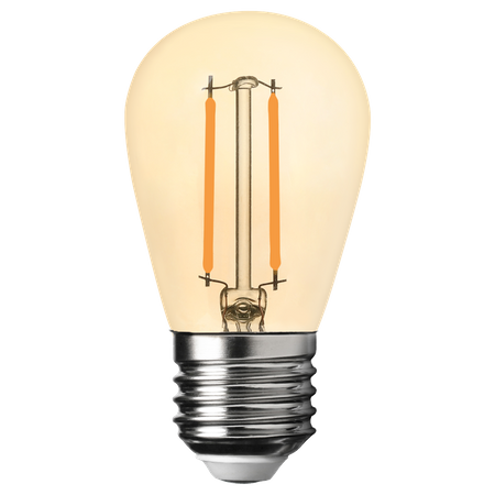 Żarówka Filamentowa LED 1W ST45 E27 2700K Amber