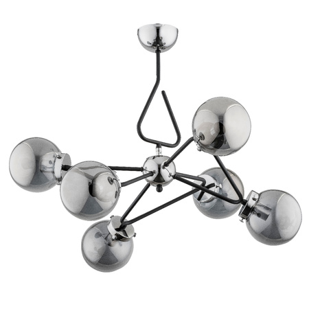 Lampa sufitowa ALFA TRYMER CHROM 6xE14 72cm | 62167