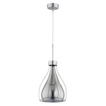 Lampa wisząca ALFA LOTAR CHROM 1xE27 20cm | 60851