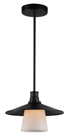 Lampa wisząca LOFT 31-43108 czarna 1x60W E27