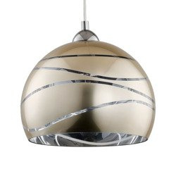 Lampa wisząca ALFA NARVI CHROM 1xE27 30cm | 60424