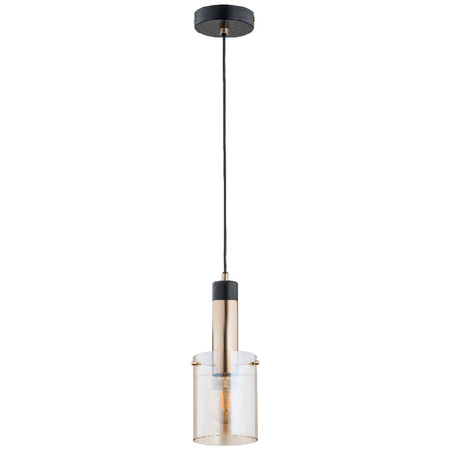 Lampa wisząca ALFA BELLA ZŁOTA 1xE27 15cm | 60830