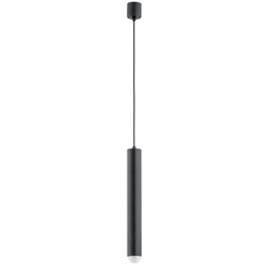 Lampa wisząca ALFA LATIK CZARNA 1xE14 5cm | 61252