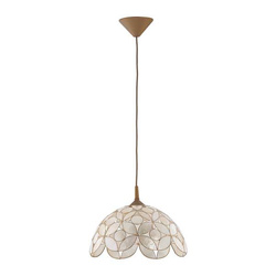 Lampa wisząca ALFA GEORGE ZŁOTA 1xE27 32cm | 15034