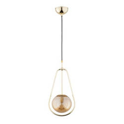 Lampa wisząca ALFA EL-DORADO ZŁOTA 1xE14 20cm | 61239