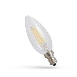 LED ŚWIECOWA E-14 230V 4W COG NW CLEAR SPECTRUM