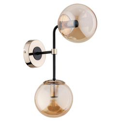 Kinkiet ALFA TRANSFORMERS ZŁOTY 2xE14 29cm | 91513