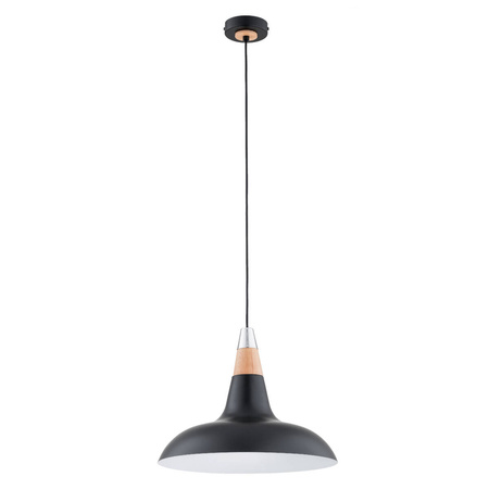 Lampa wisząca DORO BLACK R-2 E27 szer. 38,5cm | czarny