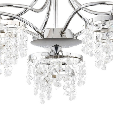 Lampa sufitowa ALFA KALIOPA CHROM 5xE14 58cm | 24455