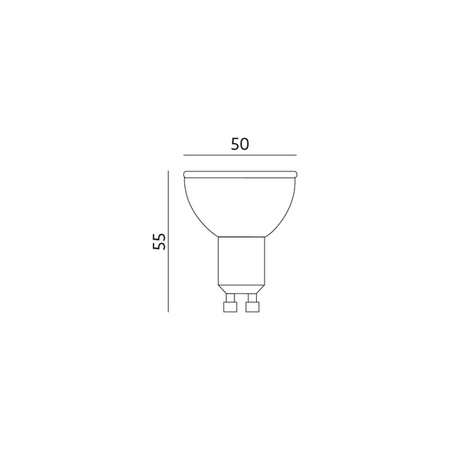 Żarówka LED GU10 9W neutralna 4000K PREMIUM