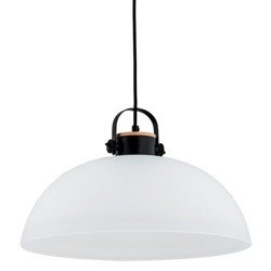 Lampa wisząca ALFA BOLO BIG DREWNIANA 1xE27 40cm | 60584