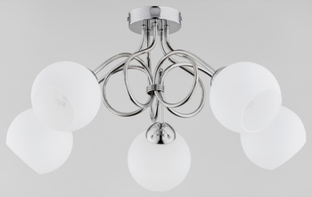 Lampa sufitowa ALFA MILA CHROM 5xE27 53cm | 28125