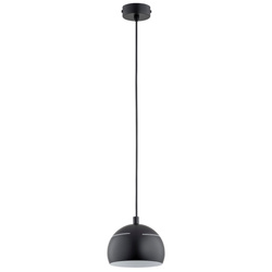 Lampa wisząca ALFA PLUS CZARNA 1xE14 15cm | 61168