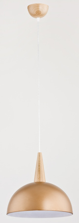 Lampa wisząca ALFA ANJA MIEDZIANA 1xE27 30cm | 9649