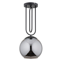 Lampa sufitowa ALFA RITA CZARNA 1xE27 25cm | 61193