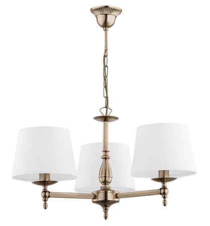 Żyrandol ALFA ROKSANA ZŁOTA 3x E14 64cm | 16074