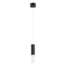 Lampa wisząca ALFA ELIOT CZARNO-BIAŁA 1xE14 9cm | 60900