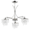 Żyrandol kryształowy KALIOPA chrom
