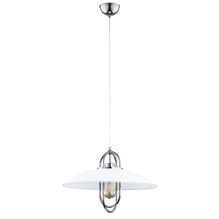 Lampa wisząca ALFA SALIX CHROM 1xE27 30cm | 60454