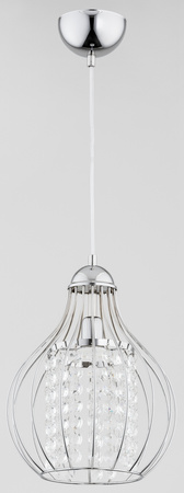 Lampa wisząca ALFA PIRO I CHROM 1xE14 24cm | 60619